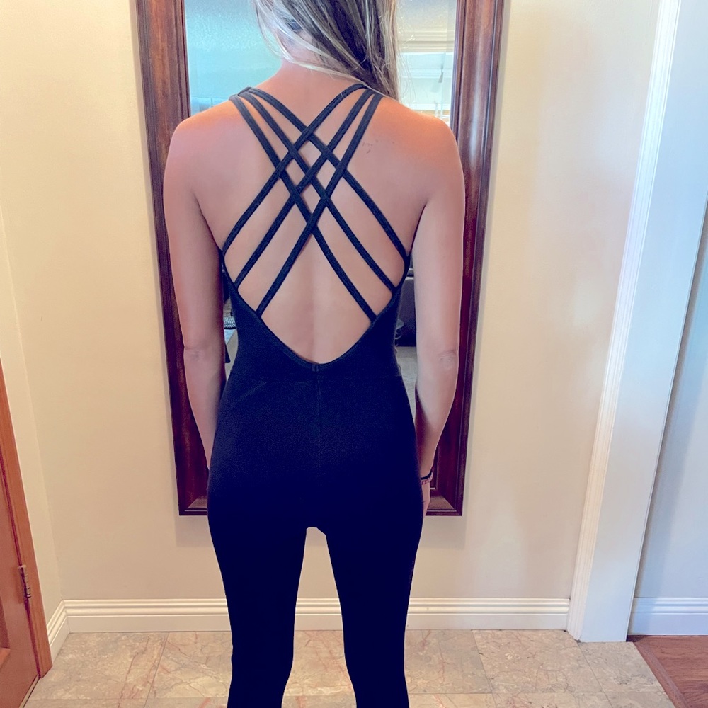 Backless Leotard (1 piece) size small
